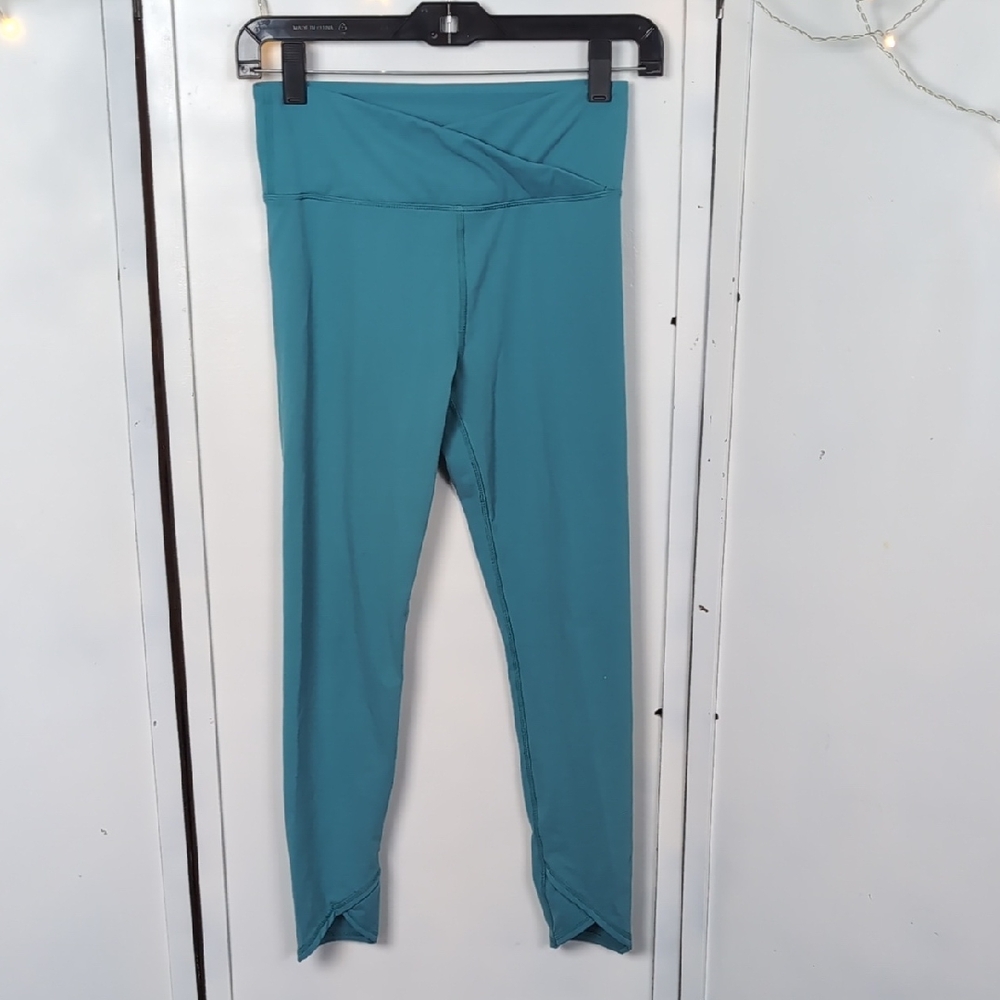 Threads 4 Thought Teal Kids Leggings